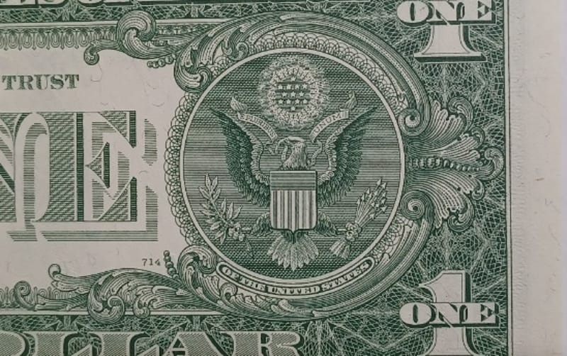 Series 1963A Washington US $1 One Dollar Bill AU - Image 7