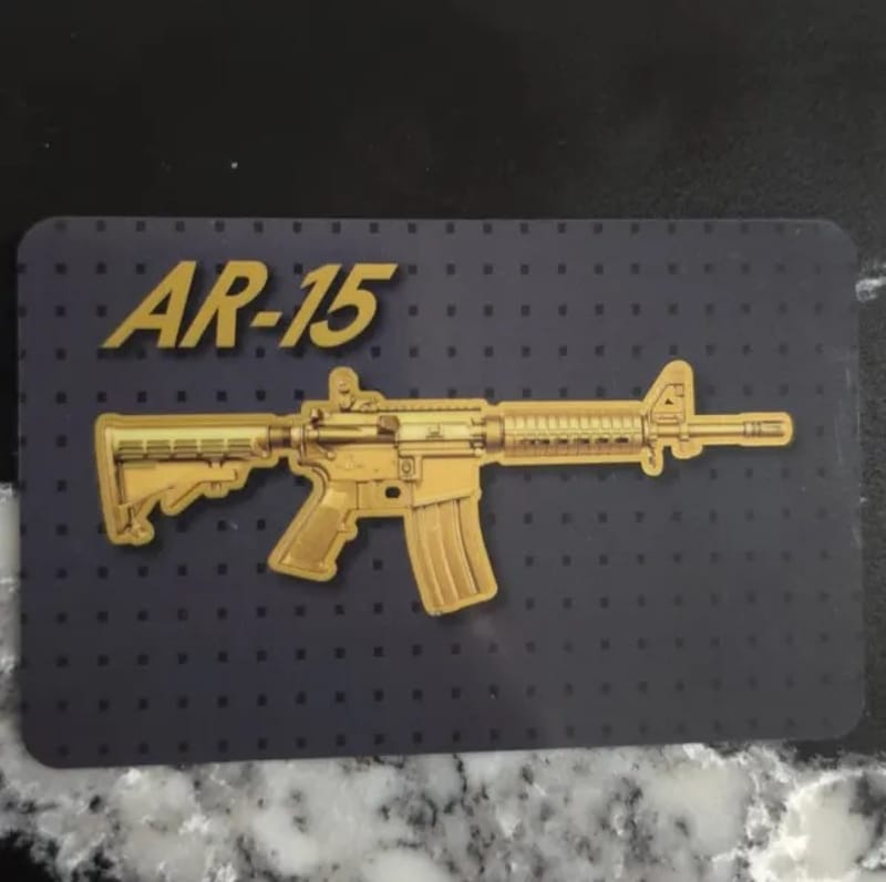 COMING SOON 2026 AR-15 Shaped 1/1000 oz Gold .9999 - Image 2