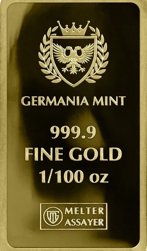 Germania Mint 1/100 oz Gold PROOF .9999 Pure - Image 5