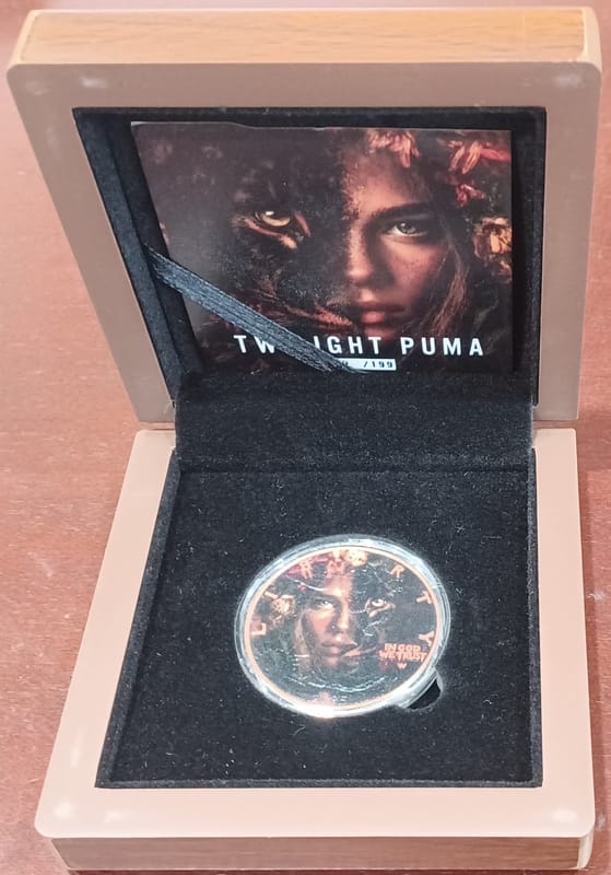 2025 American Eagle 1oz Silver Twilight Puma - Image 2