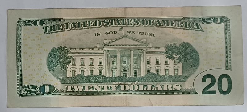 2017A US $20 Bill Currency PG61129111D Chicago - Image 5