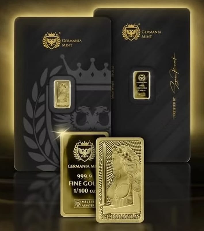 Germania Mint 1/100 oz Gold PROOF .9999 Pure - Image 1