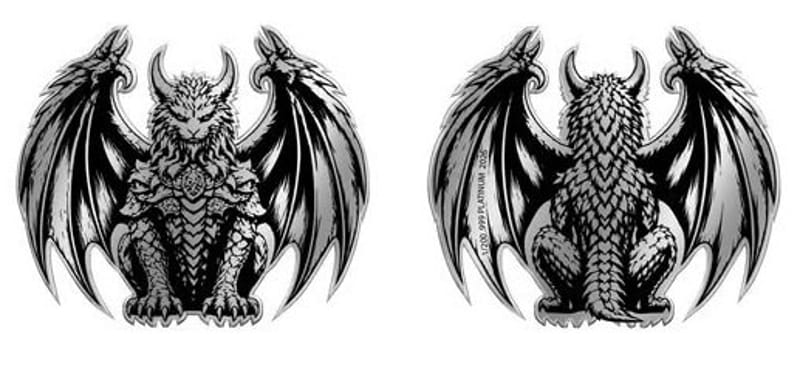 COMING SOON! 2026 GARGOYLE 1/200 oz Platinum - Image 4