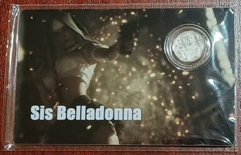 1/1000 oz Palladium Coin 2026 Sis Belladonna .999 - Image 5