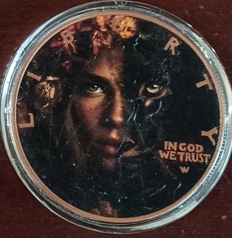 2025 American Eagle 1oz Silver Twilight Puma - Image 1