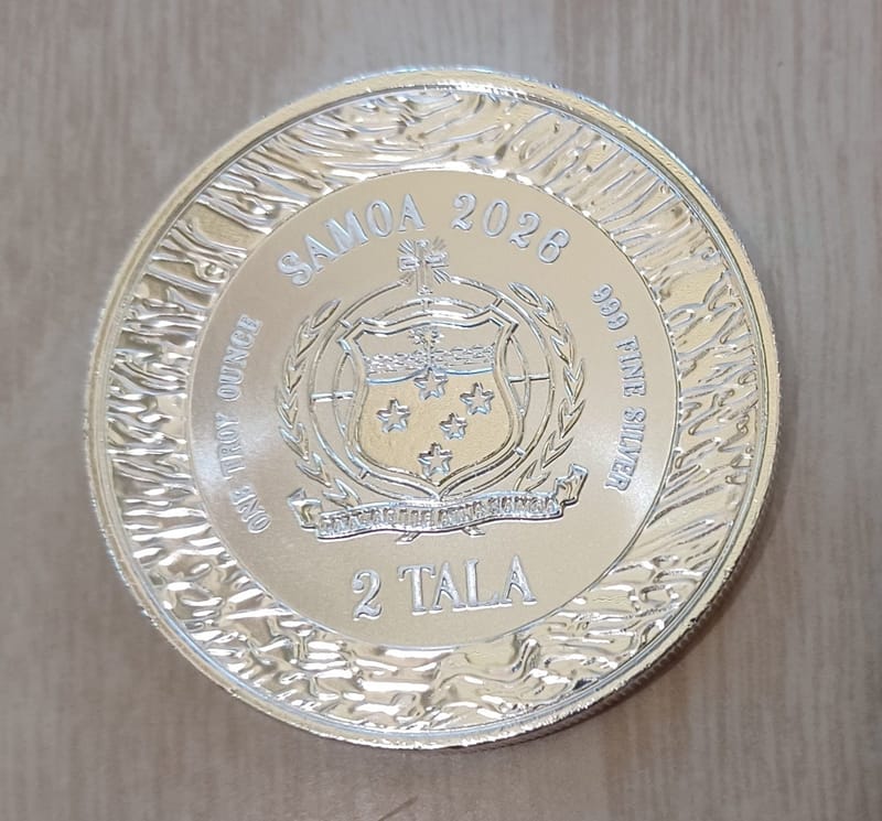 2026 Mermaid Under the Sea 1oz Silver Coin .999 BU - Image 6
