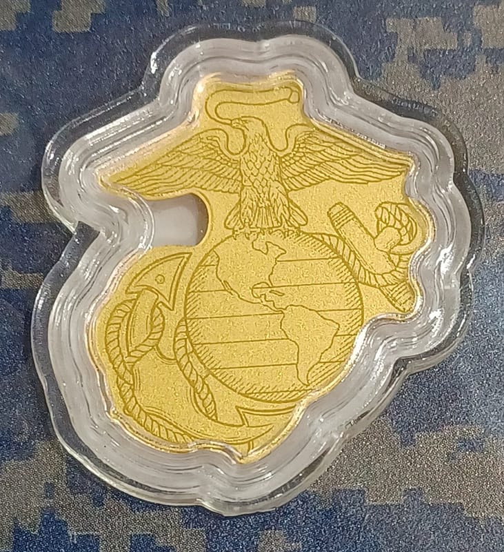 2026 US Marines USMC Commemorative 1/1000 oz Gold - Image 5