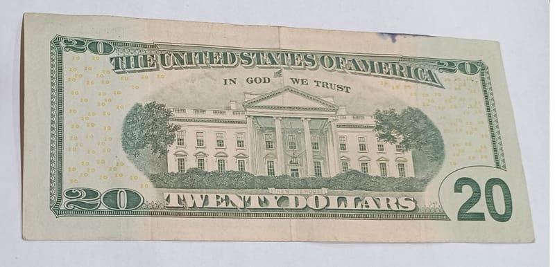 Series 2017 US $20 Bill Paper Currency NJ20020430A - Image 5