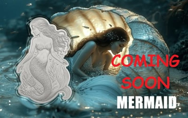 COMING SOON! 2026 Mermaid 1/500 oz Palladium - Image 1