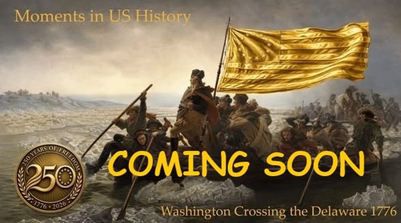 COMING! Washington Crossing Delaware 1/000 oz Gold - Image 1