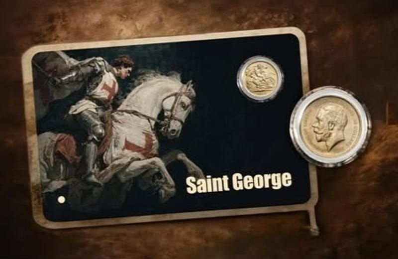 1/200 oz Gold Coin .9999 Pure Gold St. George 2026 - Image 3