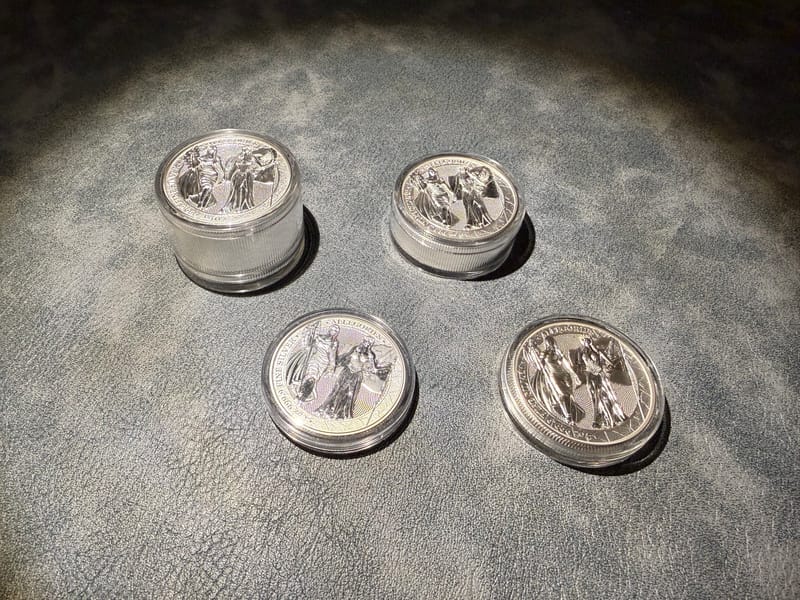 18oz - 99.99% Silver - 2019 Germania Mint Columbia - Image 1