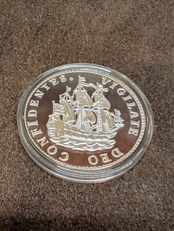 2025 Netherlands Ship Shilling 1 oz Silver Proof - Image 4