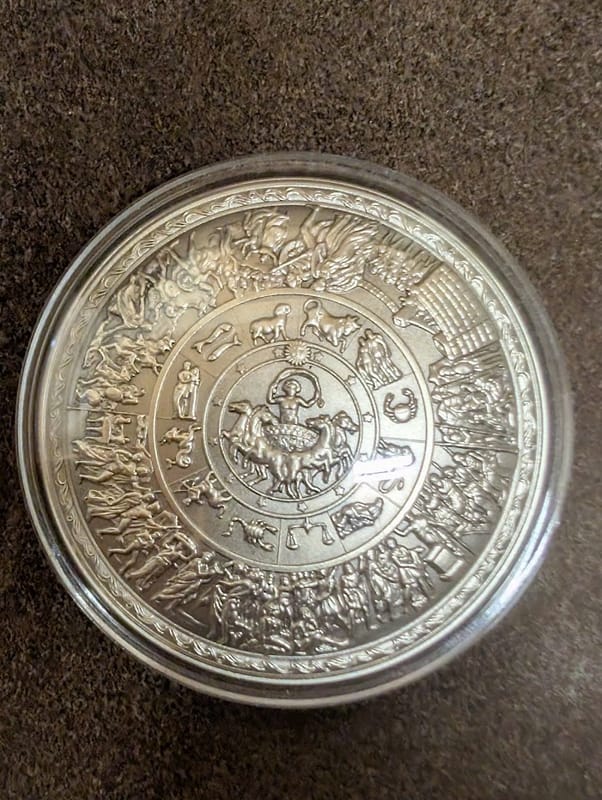Shield of Achilles Silver Stacker 2ozt Coin - Image 5