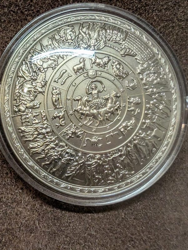 Shield of Achilles Silver Stacker 2ozt Coin - Image 1