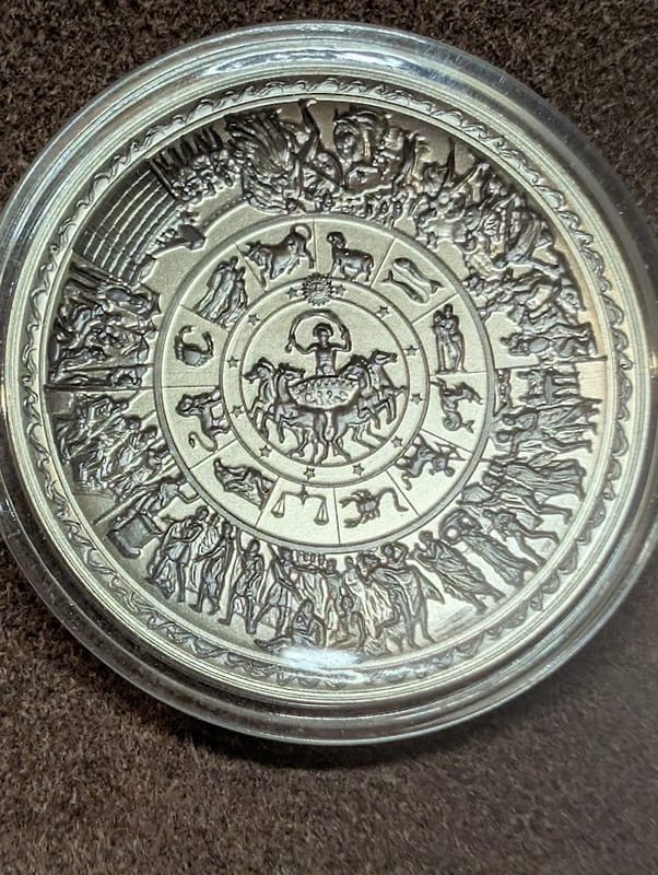 Shield of Achilles Silver Stacker 2ozt Coin - Image 2