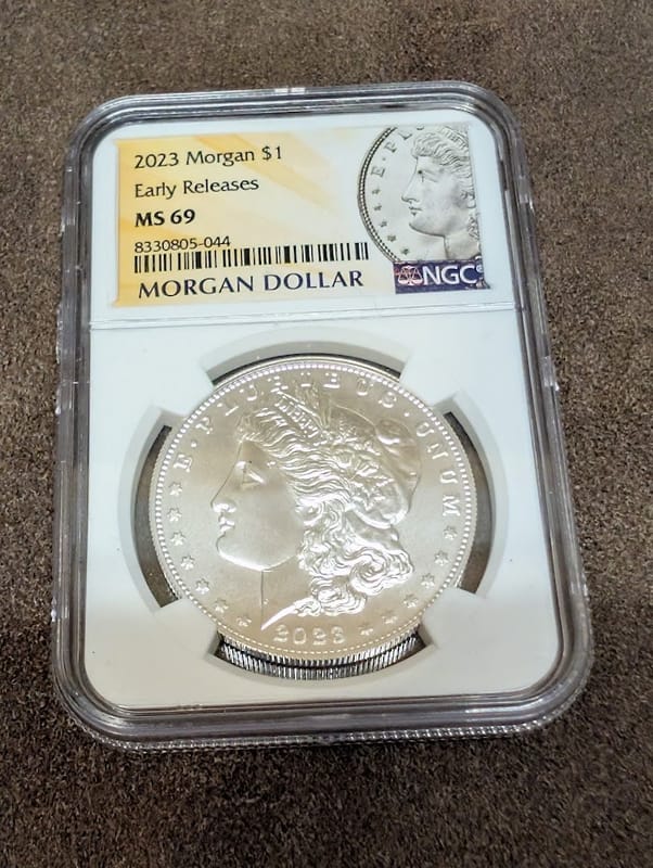 2023 Morgan Dollar Early Release NGC MS69 - Image 1