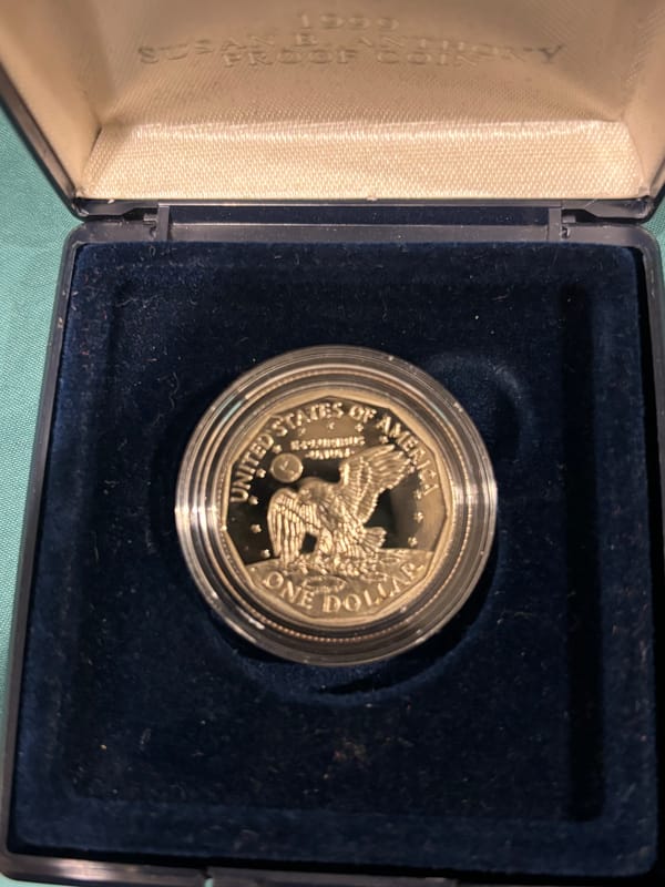 1999 proof Susan b anthony - Image 3