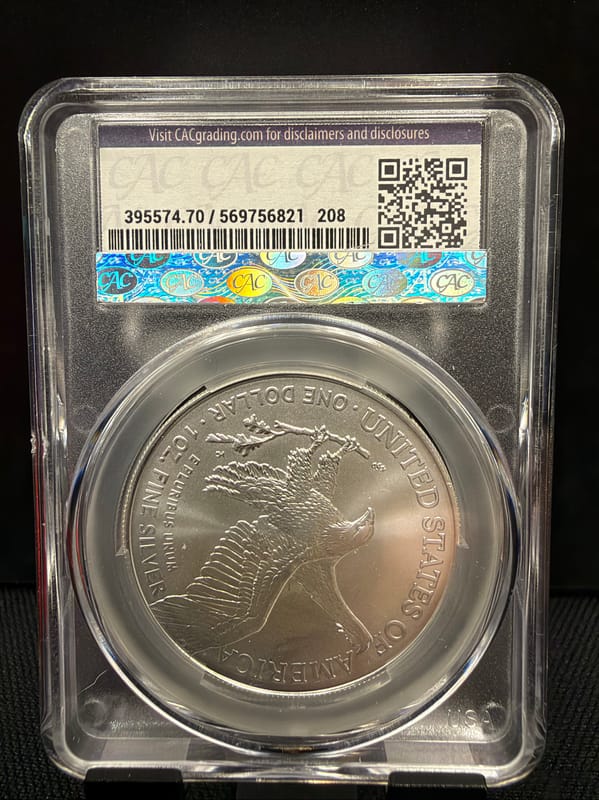 2026 Silver Eagle CAC MS70 Paul Hollis - Image 2