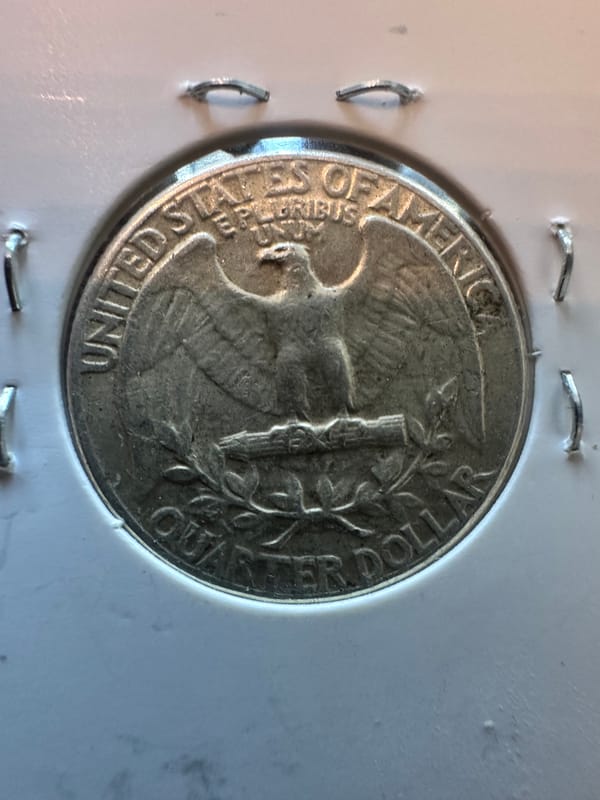 1964 Washington Silver Quarter .900 25C - Image 2