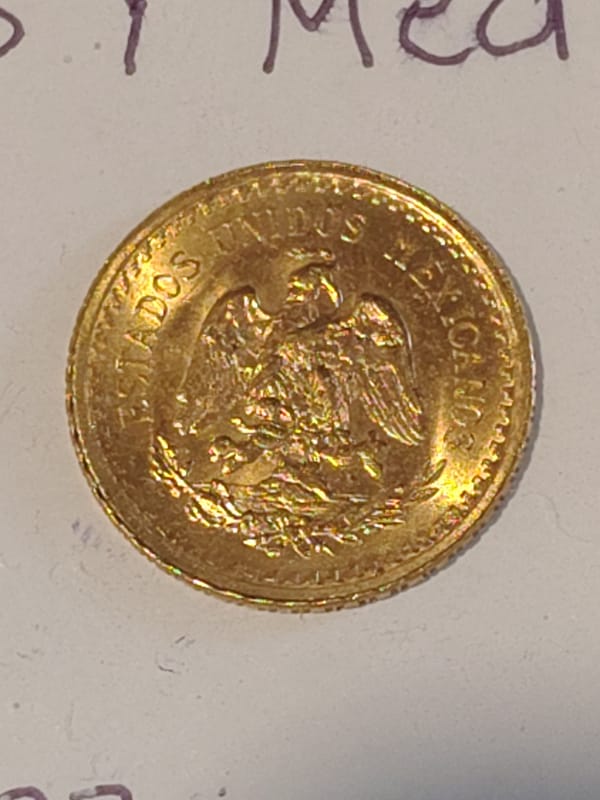 2.5 Peso Dos Y Medio Peso .900 Fine Gold - Image 4