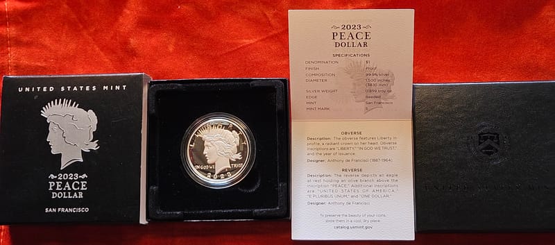 2023-S Peace Dollar OGP - Image 1