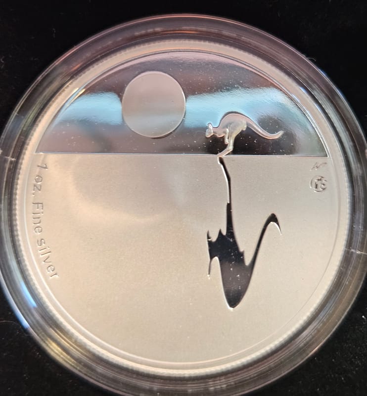 2011 Kangaroo at Sunset $1 Proof Coin F15 Privy - Image 3