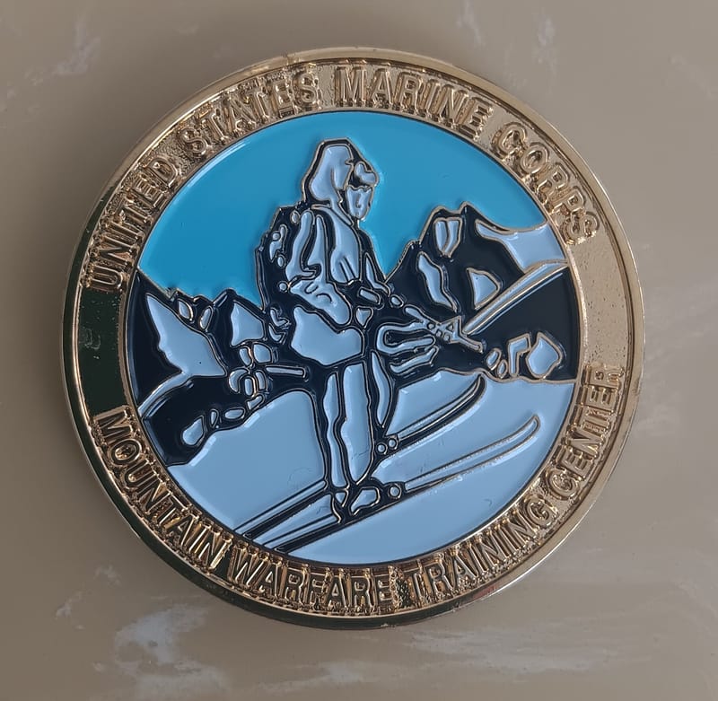 Usmc Military Police Challenge Coin  - Image 1