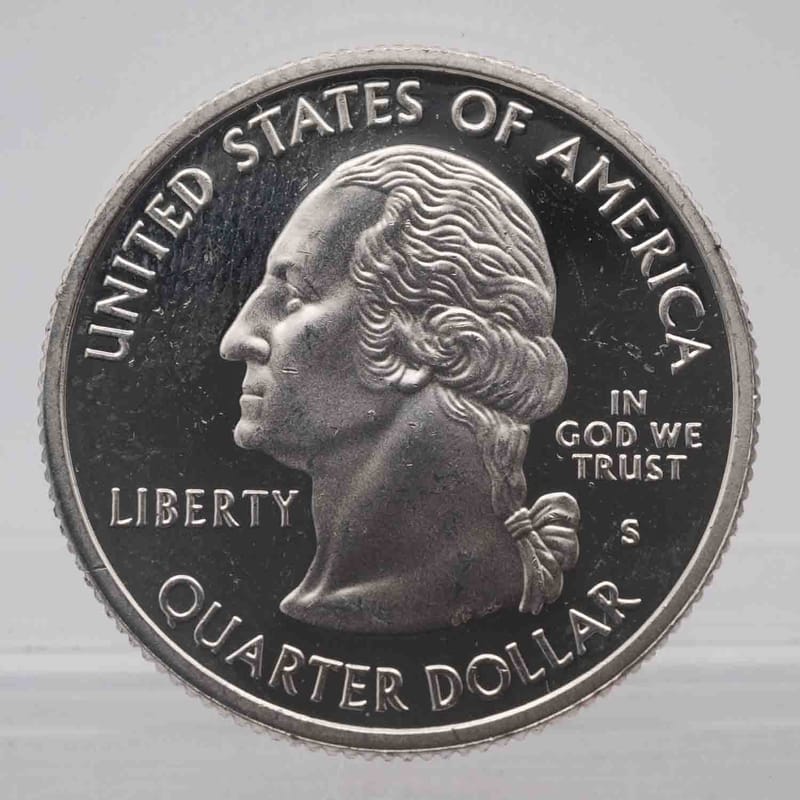 2001 Kentucky Proof Silver Quarter 90% - Image 2