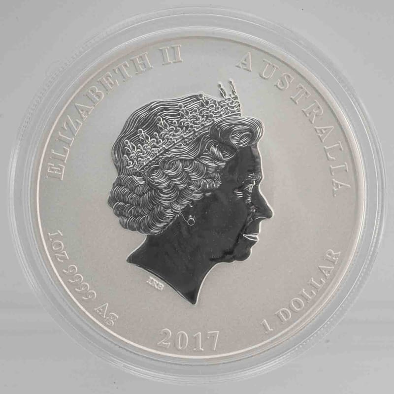 2017 Perth Mint Dragon And Phoenix 1oz Silver Coin | PeerMetals