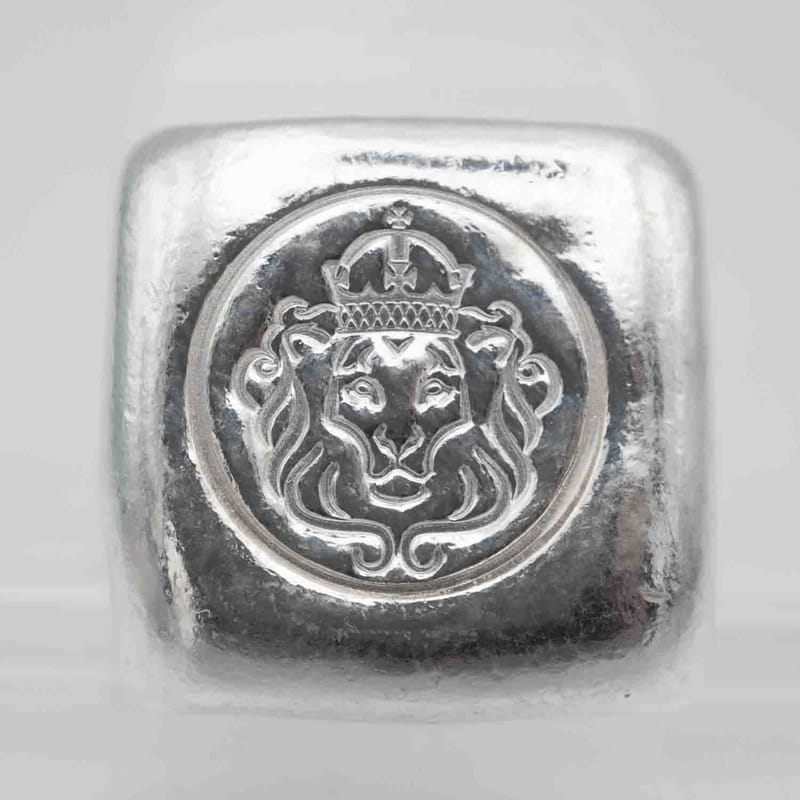 Scottsdale Cast Poured 1oz Silver Bar - Image 1