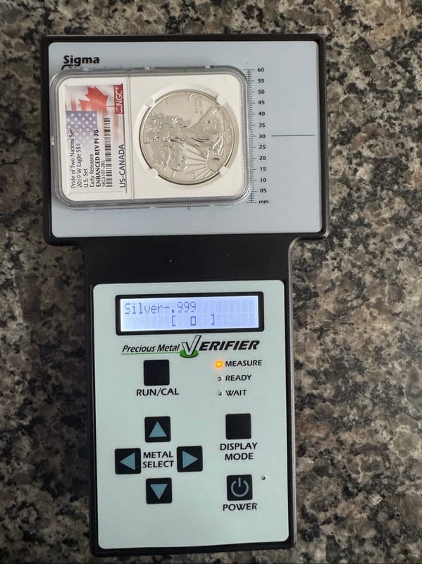 2019 Enhanced Rev PF70 Early Releases Silver Eagle - Image 3