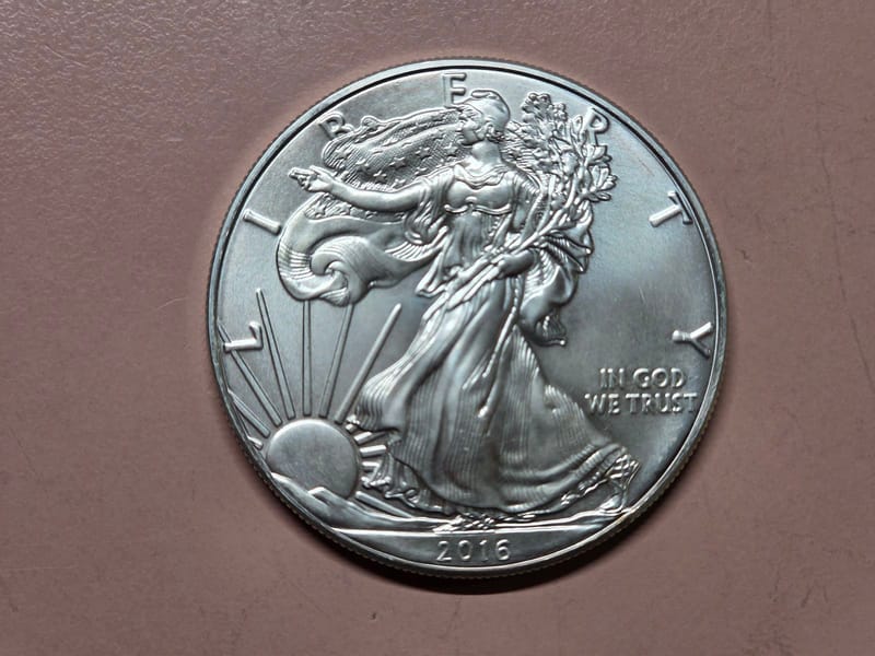 2016 American Silver Eagle BU 999 - Image 1
