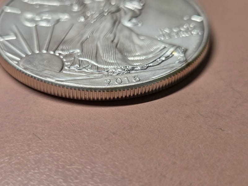 2016 American Silver Eagle BU 999 - Image 3