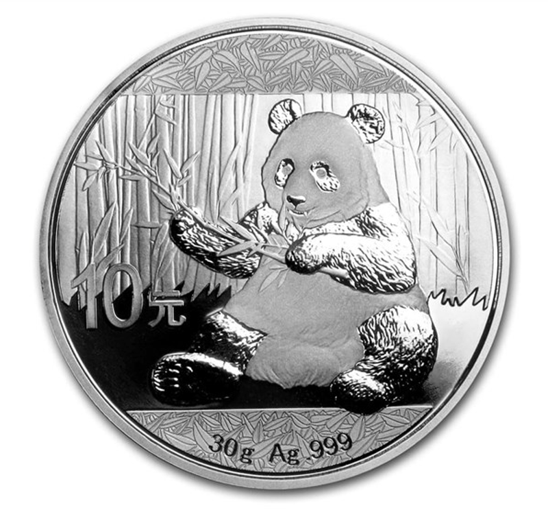 2017 China 30 gram Silver Panda BU (In Capsule) - Image 3