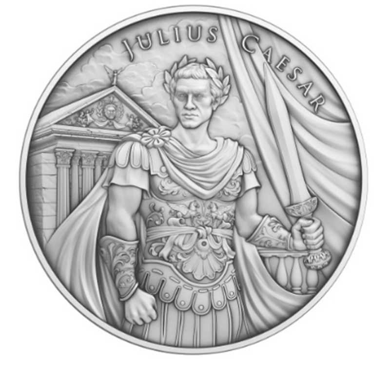 1 oz Julius Caesar - Legendary Warrior series - Image 1