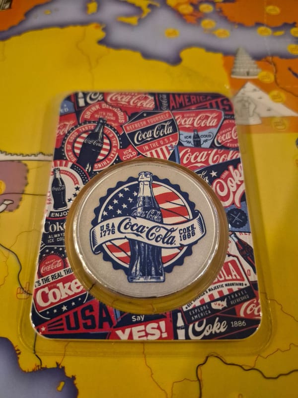 One Ounce Coke Silver - Image 1