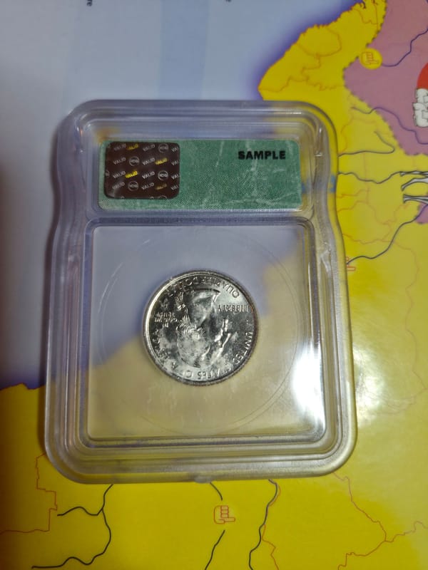 ICG Promotional slabbed 2000 D quarter - Image 2