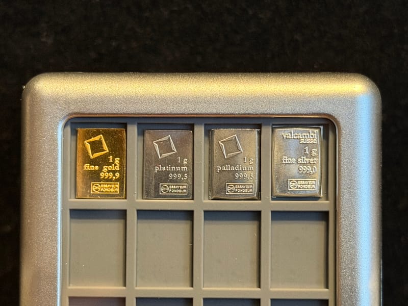 Gold, Platinum, Palladium, Silver 1g in Element Cd - Image 1