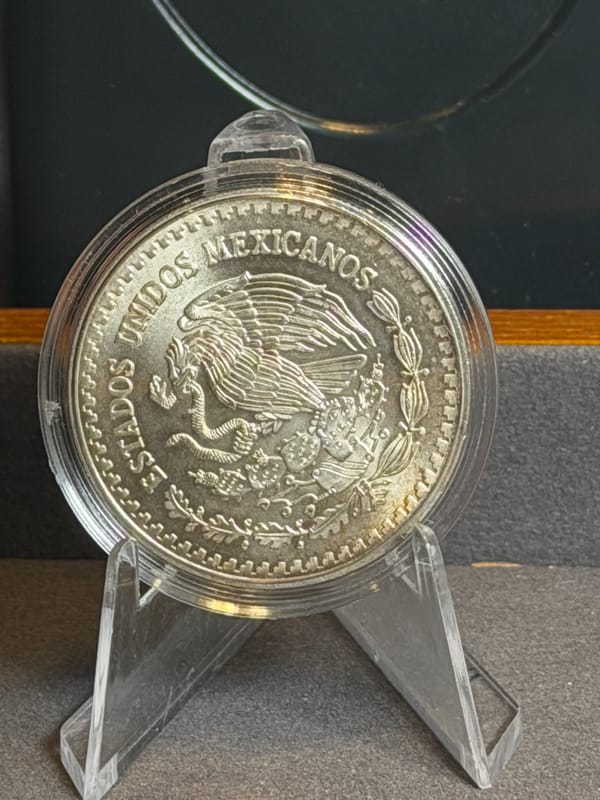 1994 LIBERTAD 1 ONZA SILVER ROUND ~ 1OZ  - Image 2