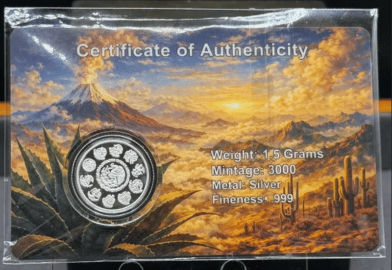 2026 Libertad Tribute 1.5gm Proof ~ Mint 3000 Auc - Image 2