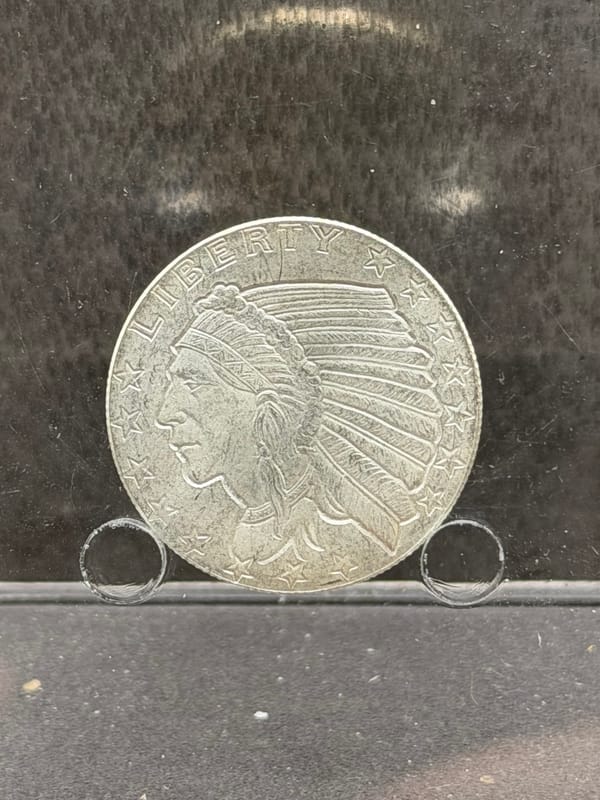 GSM Indian Head / Buffalo 1/4oz Silver - Image 1