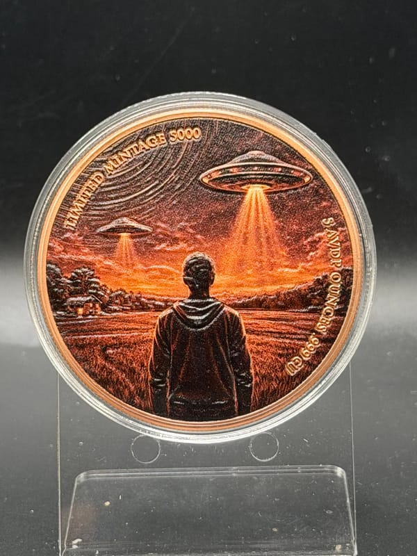 The Arrival Colorized 5 oz Copper (5,000 Mintage) - Image 1