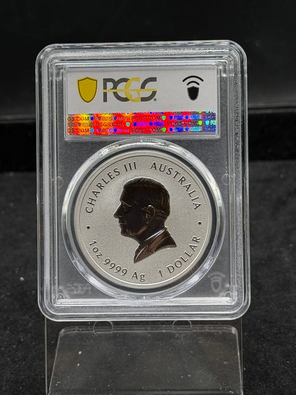 2026 Silver Lunar Year of the Horse PCGS MS70 1oz - Image 2