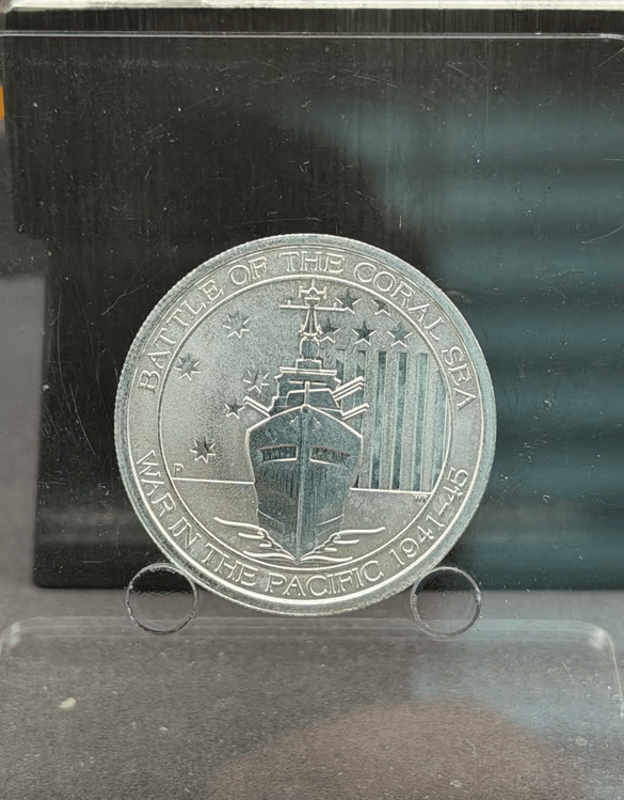 Battle of Coral Sea 1/2oz Silver Canada - Image 1