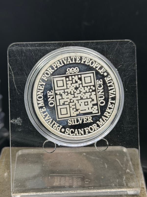 2022 LFDA NORFED Global Liberty 1 oz Silver RD ~B8 - Image 2