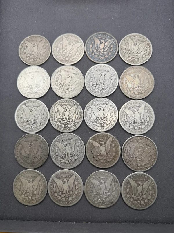 Random Draw from Roll of Morgan Silver Dollars -  - Image 2
