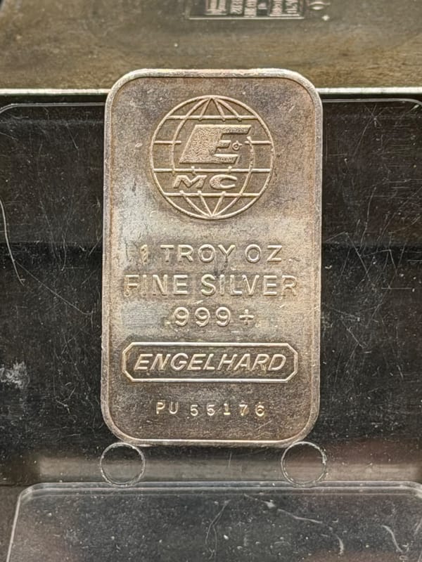 Engelhard Vintage 1oz ~ Bar Pictured! - Image 1