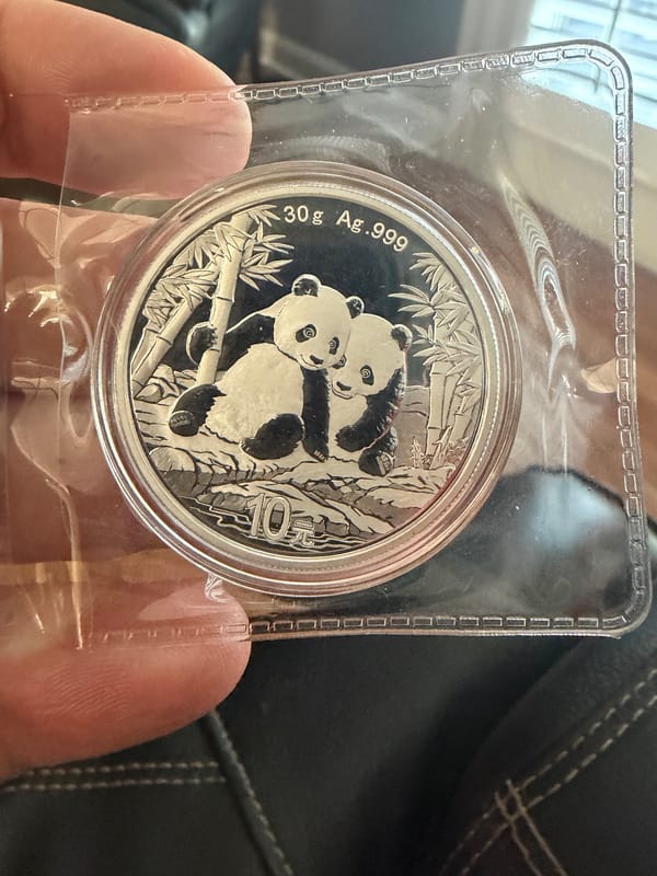 NEW 2026 China Panda 10 Yuan Silver in OGP Capsule - Image 3