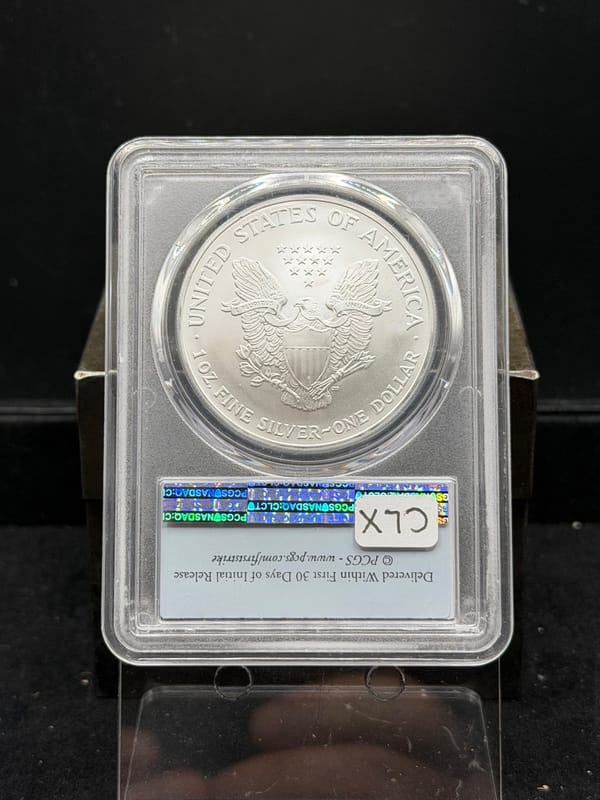 2005 American Silver Eagle 1oz ~ PCGS MS69 - Image 2